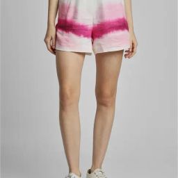 Allen Solly Pink Tie - Dye Shorts-image-67