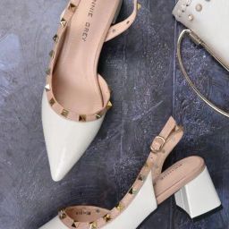 Ronnie Grey Women's Beige Back Strap Sandals-image-95