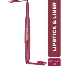 Typsy Beauty Twist & Pout Lipstick & Lip Liner Lips Don't Lie 01 - 0.91 gm-image-11