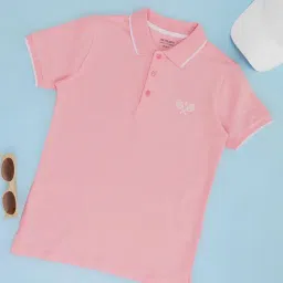 Pantaloons Junior Boys Blushing Bride Embroidery Polo T-Shirt-picture-18