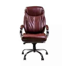 Ergonomica High Back Leatherette Office Revolving Chair/Manager Chair Brown, ER78-image-60