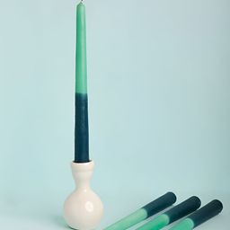 The Wishing Chair Green Ombre Tapered Candles - Set of 4-image-35