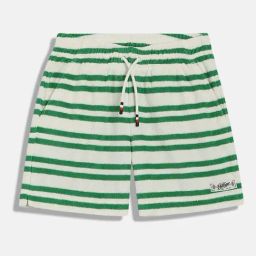 TOMMY HILFIGER Boys White Striped Shorts-image-10