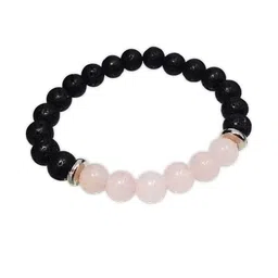 Divine souvenirs Unisex Artificial Beaded Elasticated Bracelet-11