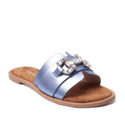 BAGATT Women's Goldy Light Blue Casual Sandals-image-69