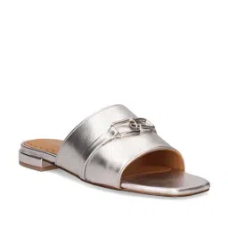 BAGATT Women's Glaze Silver Casual Sandals-picture-36