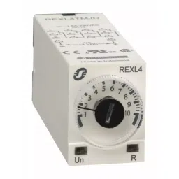 Schneider Electric 24 V AC 3 A Plug In Mount Timer Relay, REXL4TMB7-32