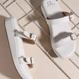 Carlton London Wn-84 Casual Platform Sandals with Buckles-41