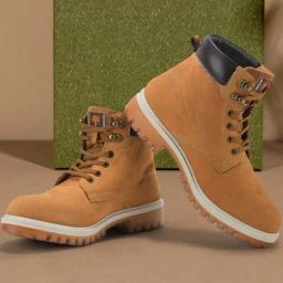 Woodland Men's Brown Derby Boots-image-44