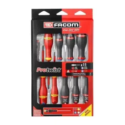 FACOM Prot Screwdriver Set Standard 1000 V, AT.11PB (Set of 11 Pcs)-13