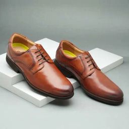 Florsheim Men's Tan Derby Shoes-picture-40