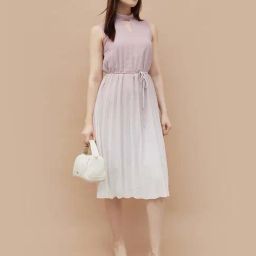 Code By Lifestyle Pink Regular Fit Dress-picture-22