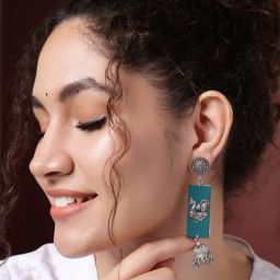 Panash Contemporary Jhumki Earrings-image-92