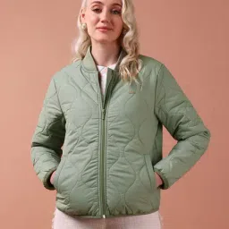 U.S. Polo Assn. Green Regular Fit Quilted Jacket-picture-49