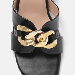 Lino Perros Chain Detail Block Heel image 2