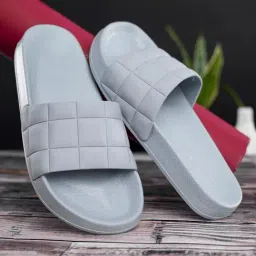Red Tape Women's Sunnies Slate Blue Slides-picture-4