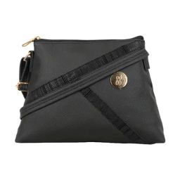 Baggit Black Textured Small Baguette Bag-picture-22