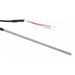 RS PRO PT100 RTD Sensor 4 mm Dia 150 mm Long 4 Wire Probe Class B +250°C Max, 1235591-6