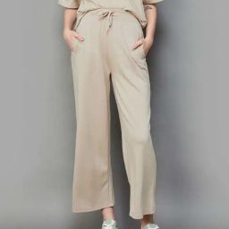 KAPPA Beige Mid Rise Sports Track Pants-image-22