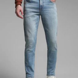 Jack & Jones Blue Cotton SlimJeans-image-27