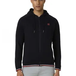 Van Heusen black Solid Sweatshirts-picture-14