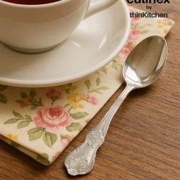Culinex Fest Silver Stainless Steel Tea Spoon-32
