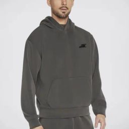 Skechers Black Comfort Fit Hooded Sweatshirt-picture-45