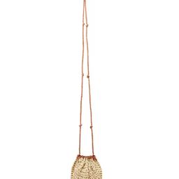 Hie Pearl White Textured Medium Sling Handbag-47