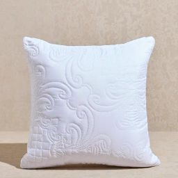 Westside Home White Heat Seal Solid Cushion Cover-image-99