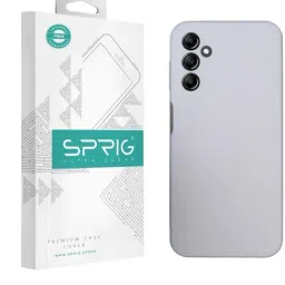Sprig Liquid Silicone Back Cover for Samsung Galaxy A14 (White)-image-65
