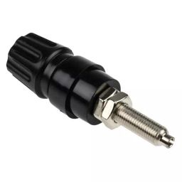 HIRSCHMANN TEST AND MEASUREMENT Binding Post 63A Black With Brass Contacts Nickel Plated, 930144100 (Pack of 100)-image-85
