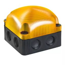 Werma Beacon 853 Series Yellow Flashing 12 V Base Mount/ Wall Mount LED Bulb, 853.310.54-image-61
