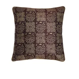HOSTA HOMES Multicoloured Set of 2 Geometric Square Cushion Covers image 2