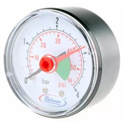 RS PRO Dial Pressure Gauge, Range: 0-4 bar, 3890575-image-64