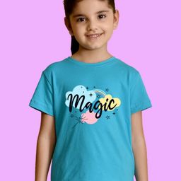 NUSYL Girls Typography Printed Pack Of 3 Round Neck Cotton T-shirt-image-8