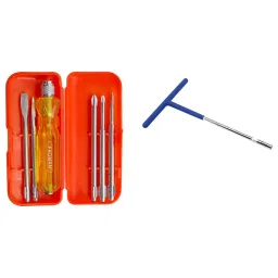 FADMAN Hand Tool Kit 5 In 1 Screwdriver, T-Spanner (Pack of 2)-31