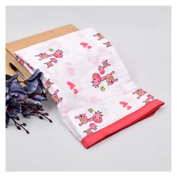 Moms Home Baby Muslin Dohar Giraffe - Multicolour-18