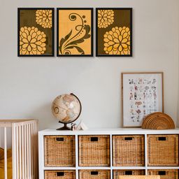 999Store Modern Art Kids Painting For Wall Decor - Retro Flower-image-39