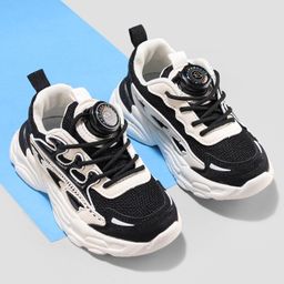 Oh! Pair Laced Up Sneaker Shoes - Black-image-33
