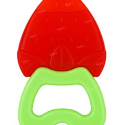 Toysire Strawberry Shaped Silicone Teether, BPA Free Teething Aid , Infants & Toddlers - Multicolour-15