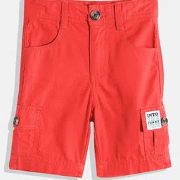 United Colors of Benetton Boys Cotton Regular Fit Mid-Rise Shorts-image-77