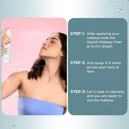 GLAM21 Make-Up Fixer Spray - 100 ml image 4