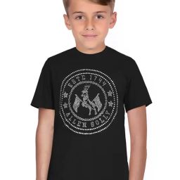 Allen Solly Junior Black Embellished T-Shirt-14