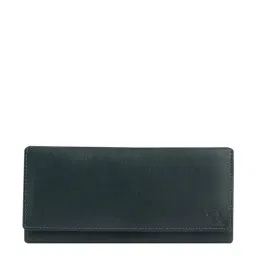 Kara Teal Green Solid Bi-Fold Wallet for Women-14