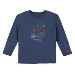 TOMMY HILFIGER Aegean Sea Applique Regular Fit T-Shirt-image-45