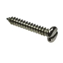 Shark Stainless Steel Screw Pan Slotted Head Size 9x35 mm (Pack of 100)-image-7