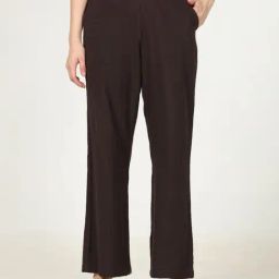 Saltpetre Timeless Coffee Brown Trouser in Organic Cotton-image-99