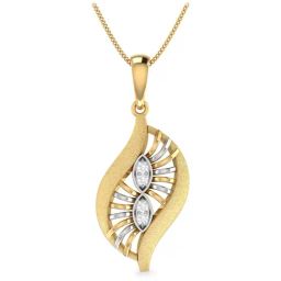PC Jeweller Padraig 18k Gold Pendant without Chain for Women-image-56