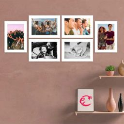eCraftIndia Memory Wall Collage Photo Frame - Set of 6 Photo Frames for 6 Photos of 5'x7'-image-41