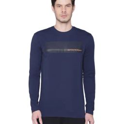 Antony Morato Navy Slim Fit Logo Printed T-Shirt-picture-21